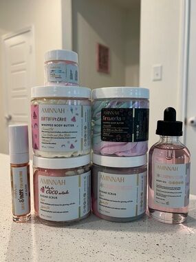 Aminnah 7 piece skincare bundle